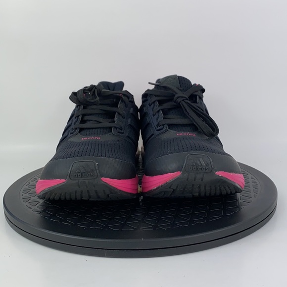 Adidas Boost Supernova Glide 8 Black/Pink Running Shoes AF6557 Women's Size 9 - Picture 2 of 12